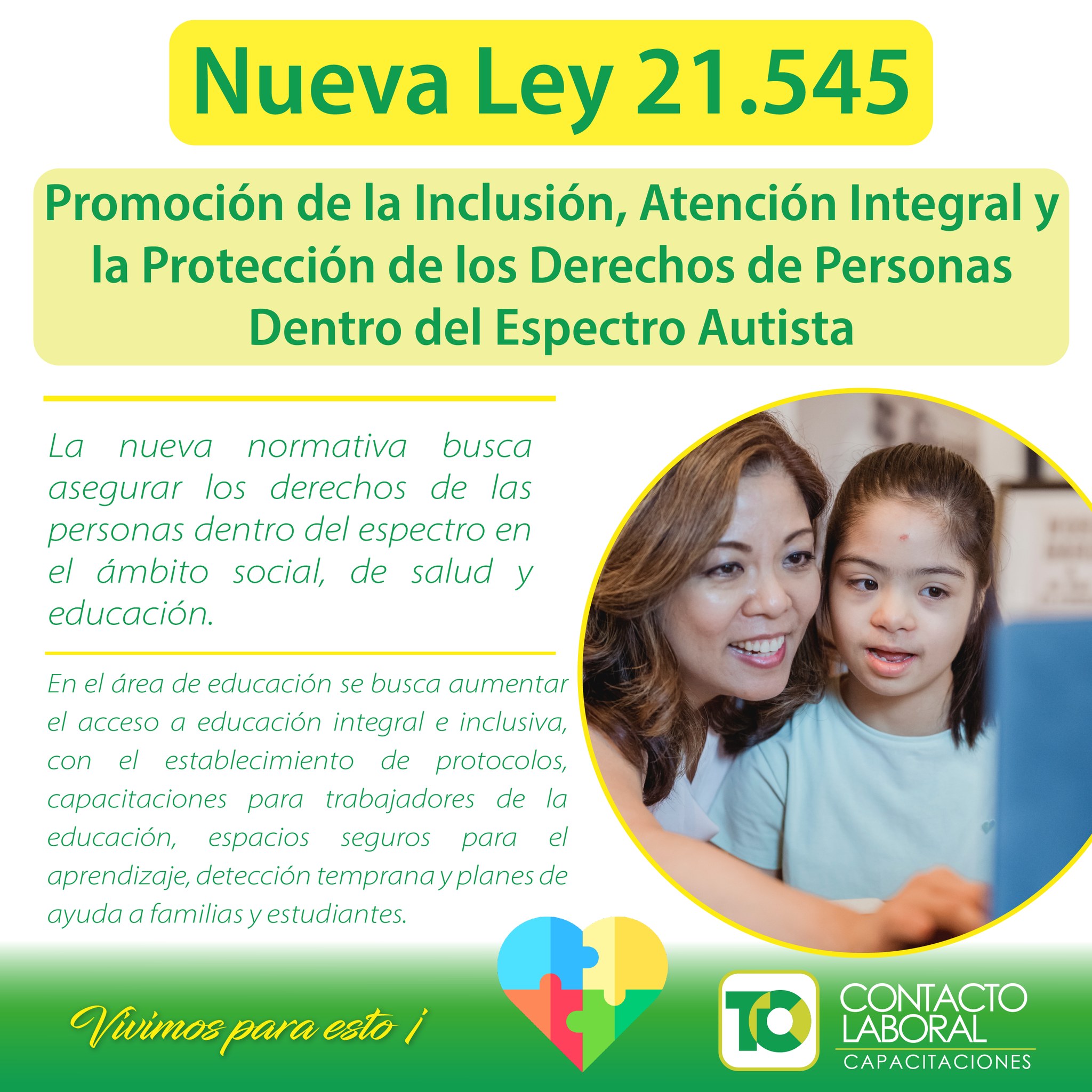 Contacto Laboral To Nueva Ley Autismo