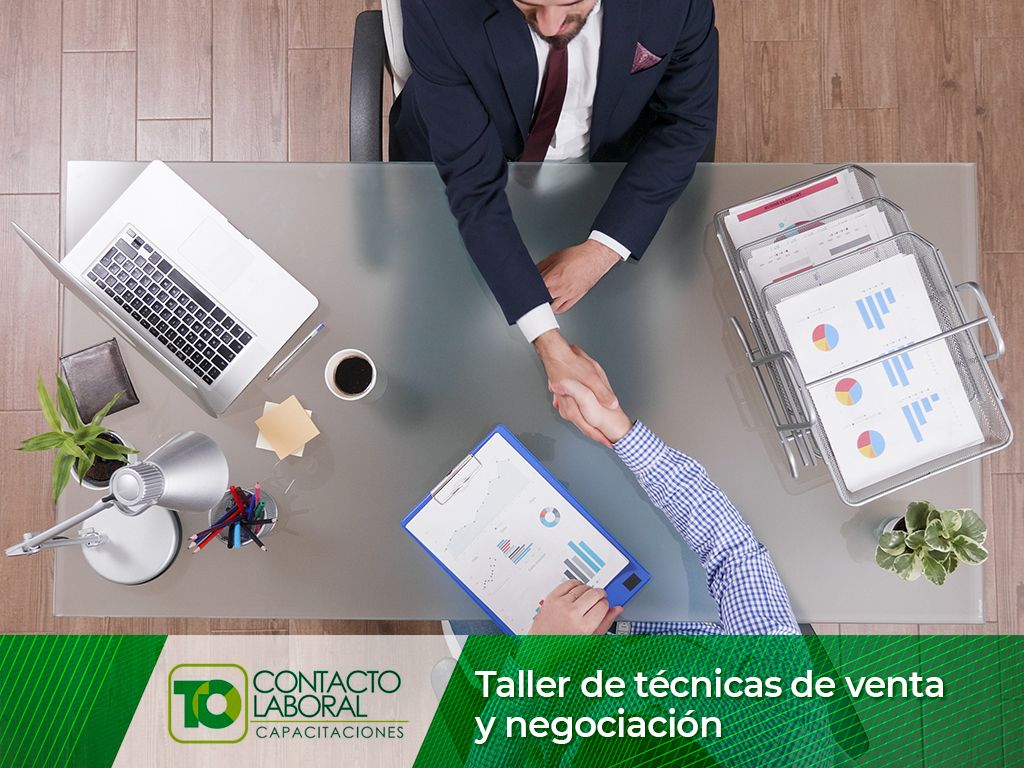 TALLER DE TÉCNICAS DE VENTAS   Y NEGOCIACIÓN